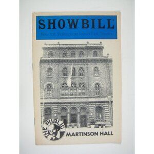 Showbill 1985 NY Shakespeare Festival Program Coming Of Age Soho Martinson Hall